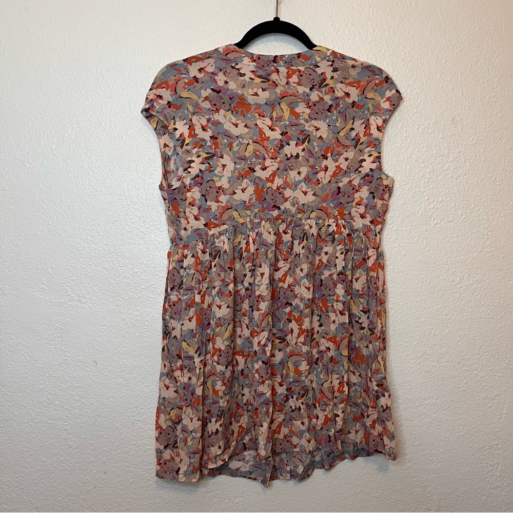 Vanessa Virginia Anthropologie Floral Print Women's Top Size XS - Picture 7 of 7